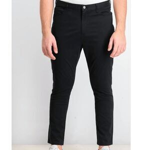 Bixby Nomad Skinny Stretch Men's Pants Black Size 36x34